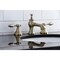 Kingston Brass KC7063TAL Tudor 8" Widespread Bathroom Faucet, Antique Brass KC7063TAL - alternate 6